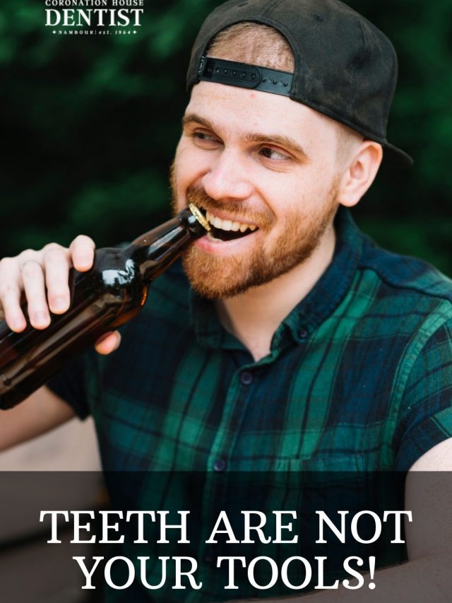 Teeth are not tools